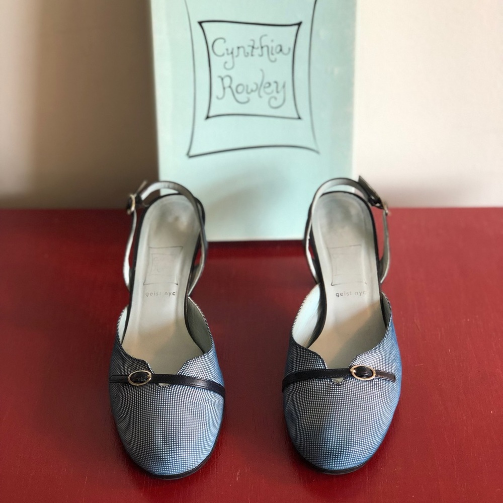 Cynthia Rowley Slingback Kitten Heels